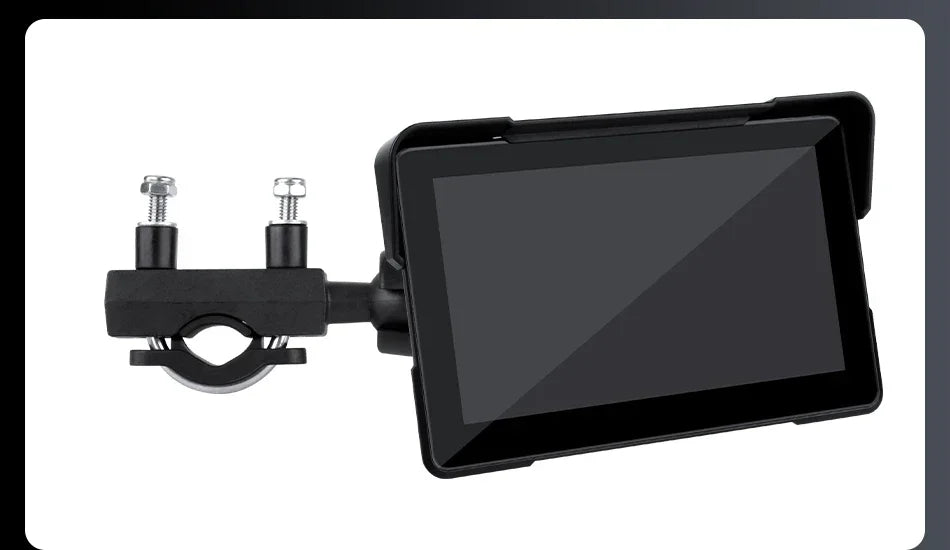 Jansite 7 inch 2K Motorcycle Upgrade Module DVR Navigation GPS Wireless CarPlay Waterproof IPX7 TPMS Portable Smart Display Cam