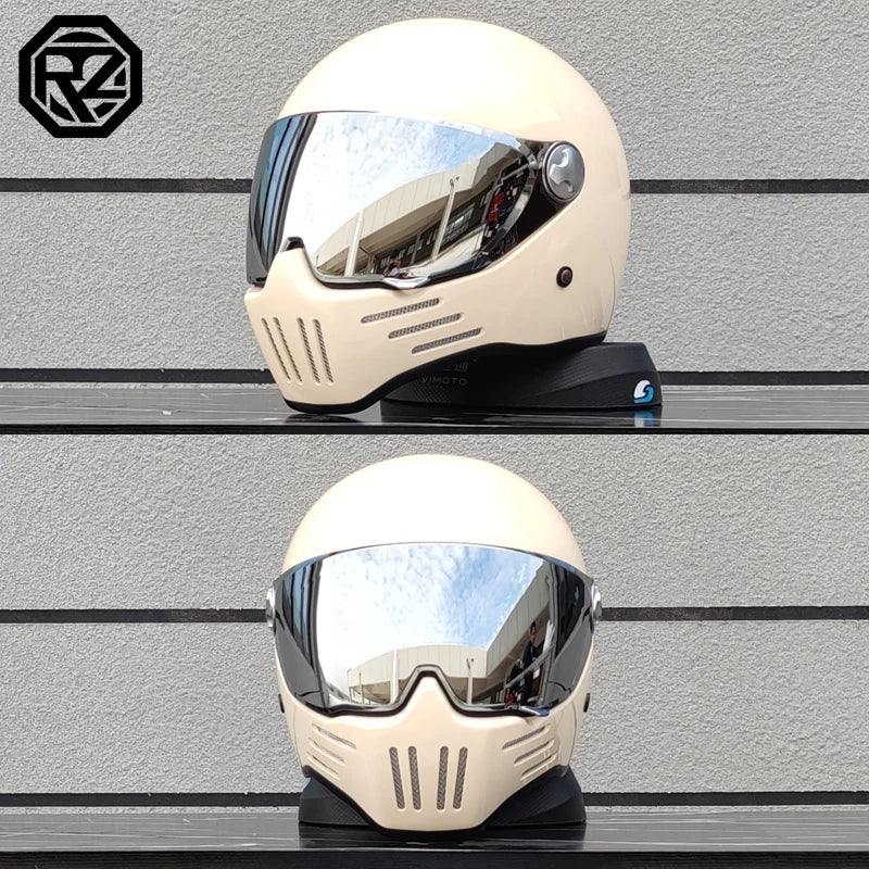 Motorcycle Helmet Full Face casco moto Helmet Vintage Chopper Retro Helmet capacete de motocicleta modular helmet DOT Approval