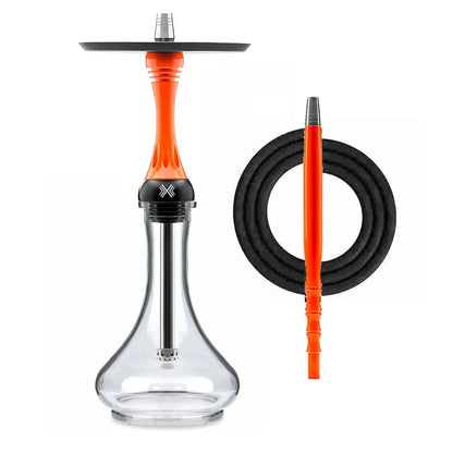 Shisha Hookah Alpha X Kappa Set with Glass Bottle Arabian Shisha Hookah Set