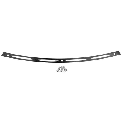 For Harley Electra Street Tri Glide 1996-2013 2014-UP Motorcycle Black Chrome Windshield Batwing Fairing CNC Trim Windscreen