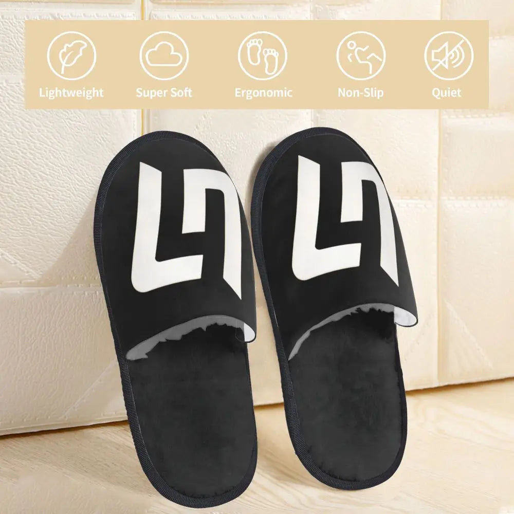 Custom British Lando Norris Racing Driver Guest Slippers for Spa Women House Slipper
