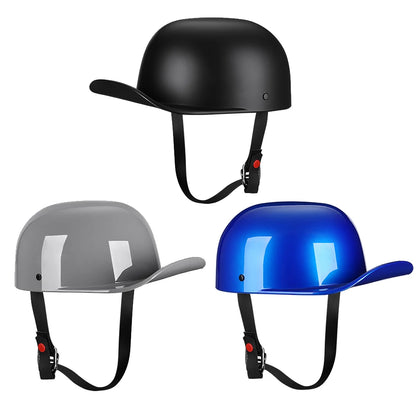 Retro Motorcycle Helmets DOT Approved Half Helmet Vintage Classic Fashion Cool Personality Capacete De Moto Helmet Men Women