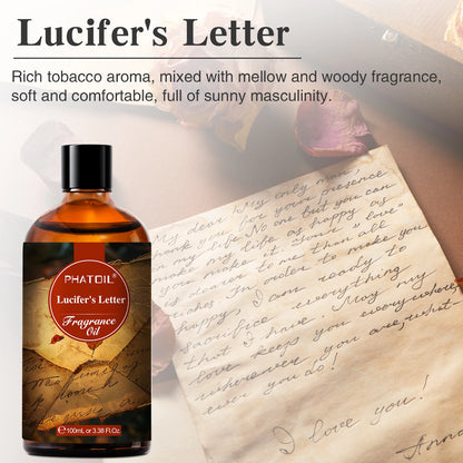 PHATOIL 100ML with Dropper Fragrance Oil For Diffuser Fruit Carnival Almond Vanilla Golden Vintage No.1 Lucifer's Letter Oils