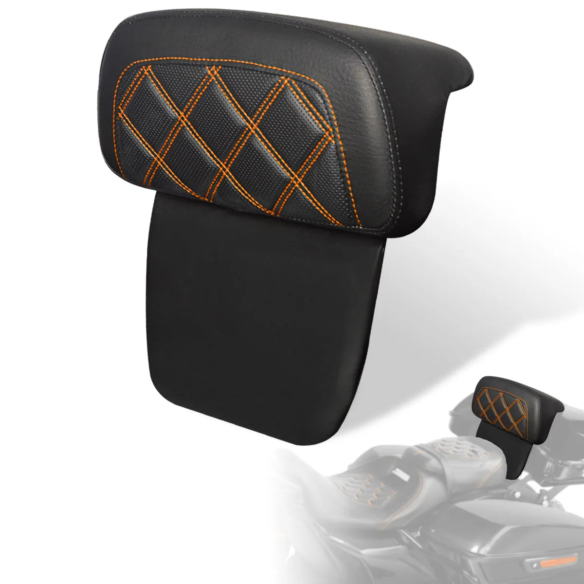 Tour Luggage Pack Backrest Pad Motorcycle Trunk For Harley Touring CVO Electra Street Glide FLHXS Road King FLHR Tri Glide 14-25