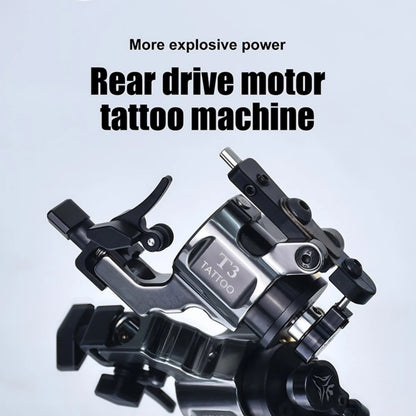 Brand New T3 Rotary Tattoo machine Adjustable Stroke 2225 Powerful Shrapnel Motor 13500RPM RCA Tattoo Gun