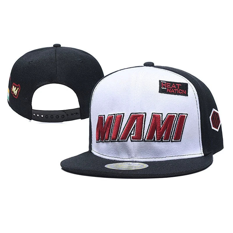 Fashionable Adult Hip-hop Cap Adjustable Flat-brimmed Cap  Basketball Baseball Cap Outdoor Adult Casual Sports Sun Hat