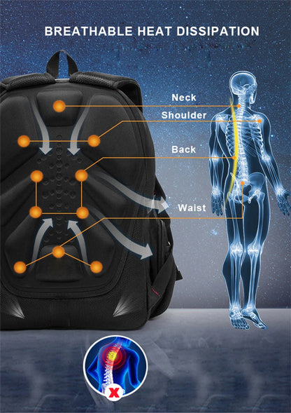 2026 Waterproof 17/20 Inch Laptop Backpack Men Airplane Travel Everyday Backpacks Women Oxford Rucksack Male School Bag Mochila