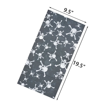 Dark Color Tube Neckchief Outdoor Sports Hair Neck Bandana Gaiter Black Grey Cycling Scarf Hiking Running Headband Men Face Mask