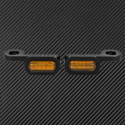 Motorcycle LED Turn Signal Indicator Light With E Mark For Harley Touring Electra Street Road Glide FLHR 2014-Up Softail 2016-17
