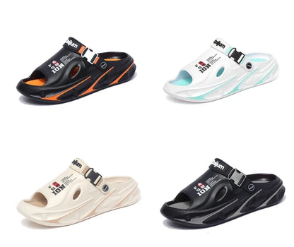 Summer Men's Outdoor Sandals Beach Slippers Comfortable Soft Clogs Men Casual Shoes Women Garden Water Shoes Men Beach Sandals