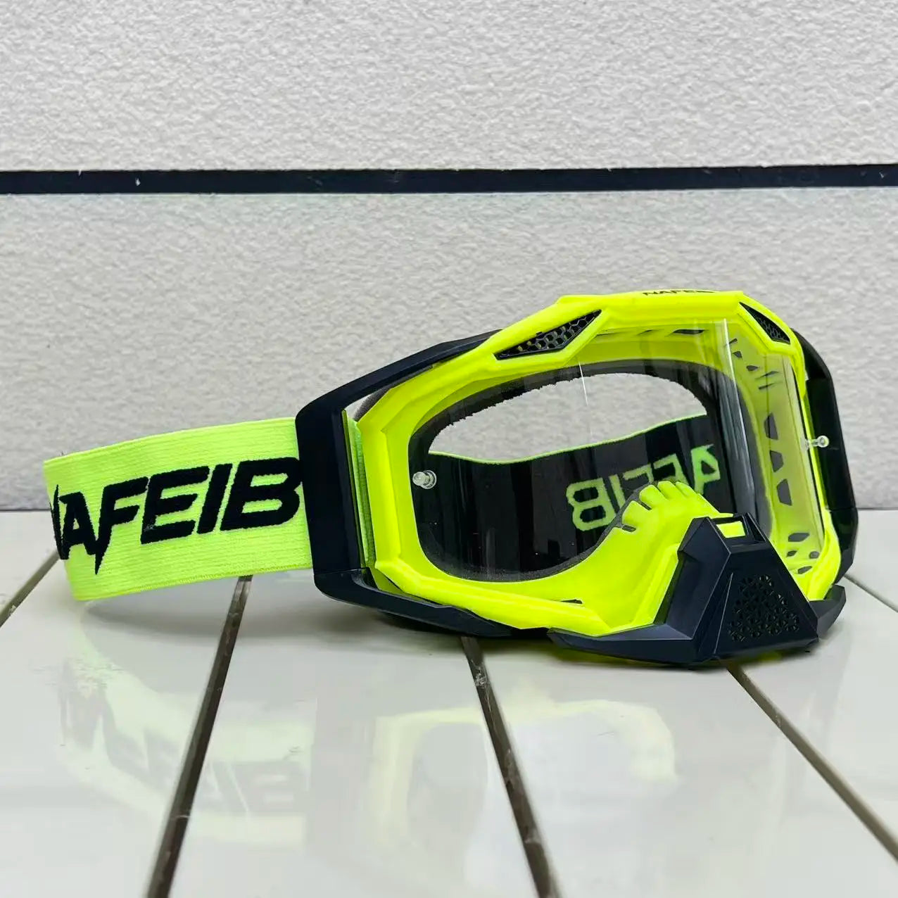 Motorcycle glasses with windproof lens for motocross, dirt bike, ATV, ski, sunglasses & outdoor cycling