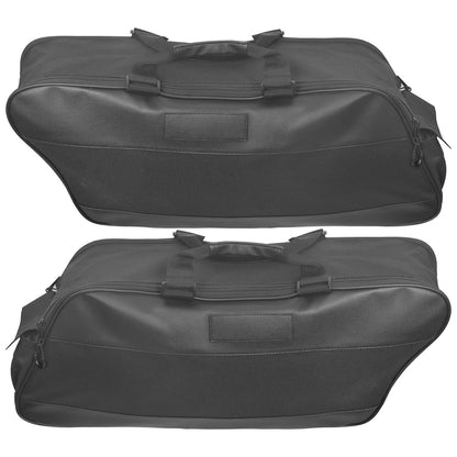 Motorcycle Saddle Bag Luggage Rack Liner Saddlebag For Harley Touring Road King Electra Street Glide Ultra Tour FLTR FLHX 93-23