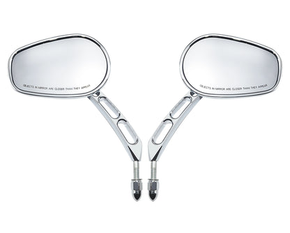 Motorcycles Rear Side Mirrors Rear view For Harley Honda Road King Touring Sportster Fat Boy Softail Bobber Chopper Street Glide