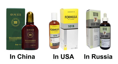 Zhang Guang 101B/101M Anti Hair Loss Shedding Proof Tonic 120ml – Herbal Treatment Essence, Controls Oil, 100% Authentic