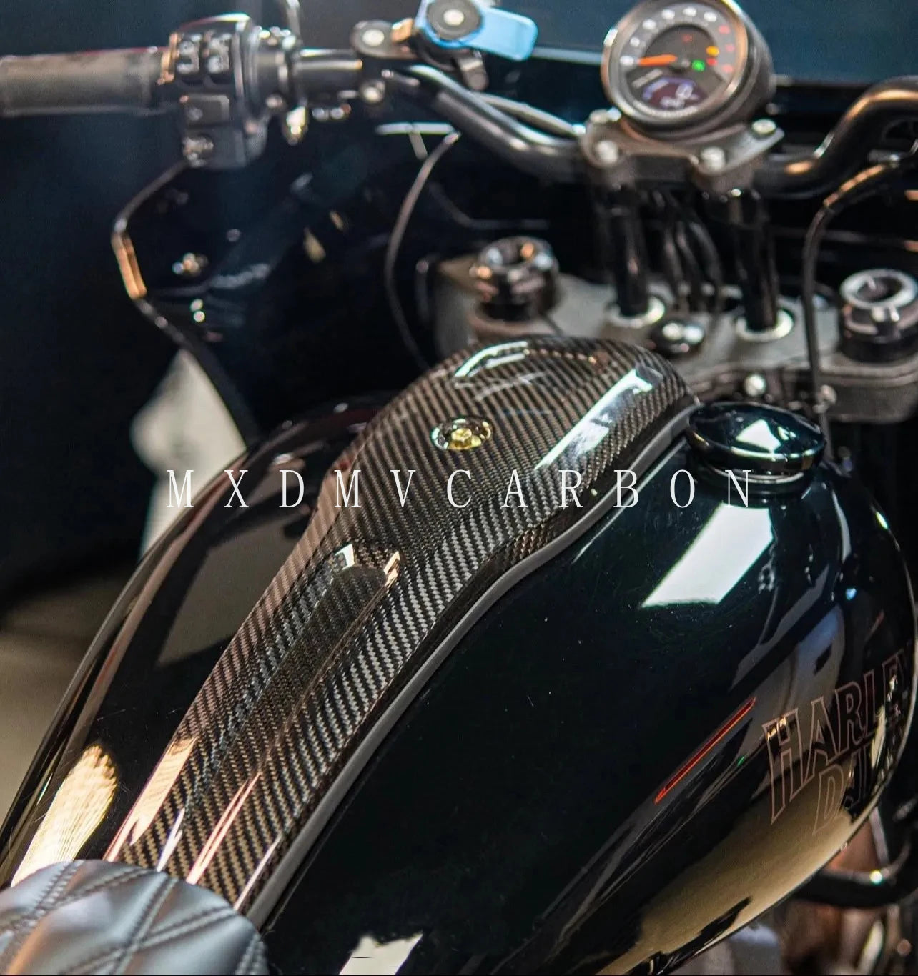 For Harley LowRider S Low Rider ST 2026 2025 2024-2022 Motorcycle 3K Carbon Fiber Fender Tank Cover Side Panel Full Fairing Kits