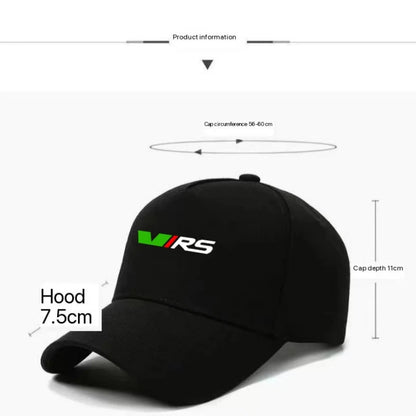 Car Hats Casual Baseball Caps Sunscreen Cotton Ventilate Hat for Skoda VRS Octavia FABIA KAMIQ KODIAQ SUPERB Auto Accessories