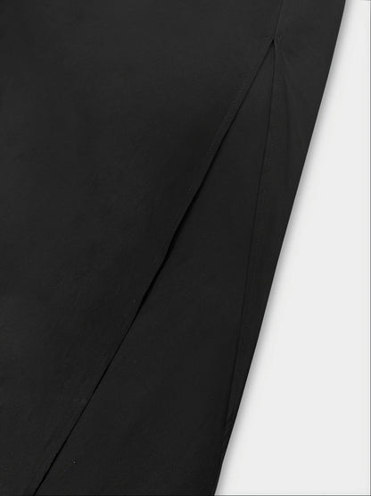 New Patchwork Fashion Dress Turn-down Collar 2026 Spring Summer Office Ladies Button Female Women Casual Loose Female Dress S209