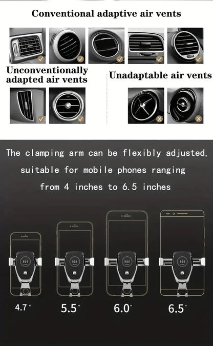 30W Wireless Chargers Fast Car For iPhone 15 14 13 12 11 Pro XS Max XR Samsung Xiaomi Wireless Charging Phone Car Holder Charger