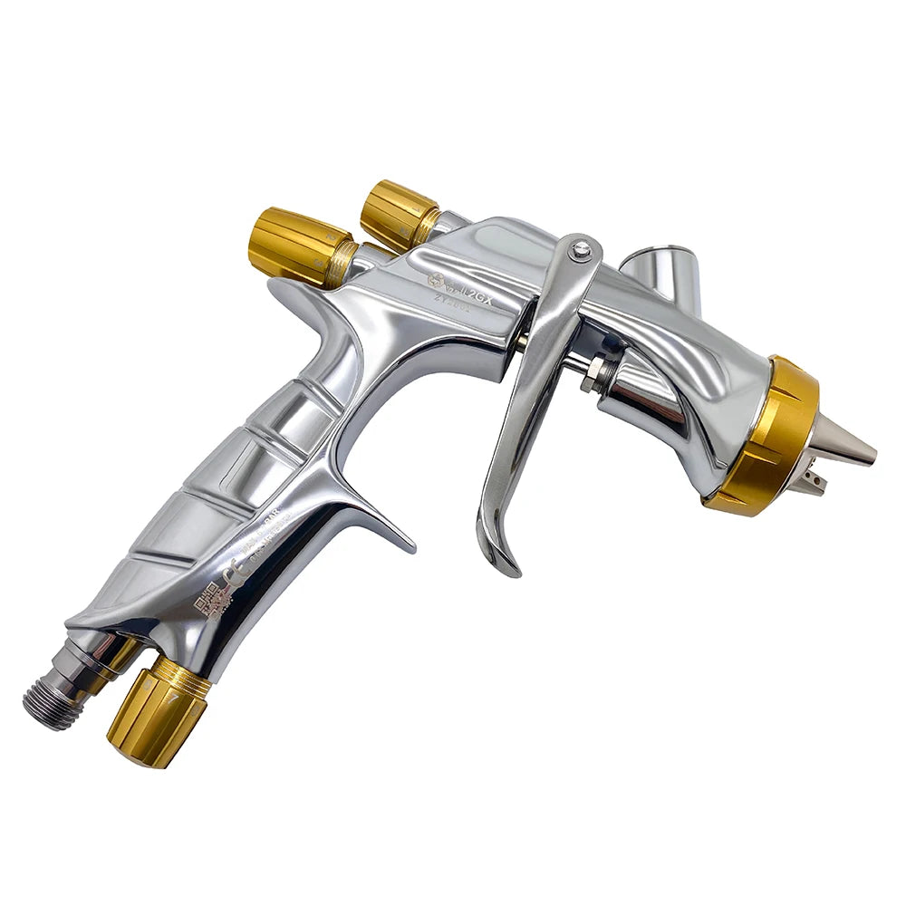 WS400 Pneumatic Spray Gun 1.3/1.4/1.7mm High Atomization Automotive Sheet Metal Paint Spray Gun Furniture Varnish Paint Spraying
