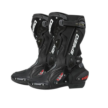 HOT  Men's Motorcycle Racing Waterproof Motorcycle Off-road Racing Rally Boots Four Seasons Anti-collision Protection Rider