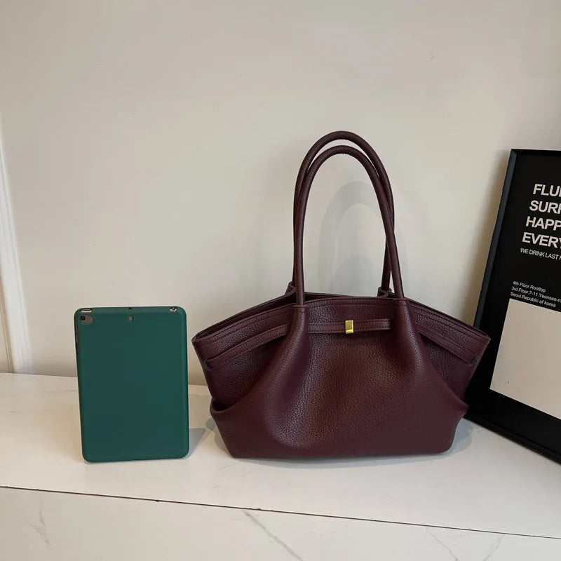 French Luxury Large Capacity Tote Bag Premium Underarm Single Shoulder Bag Commute Bag Tote Bag For Women 2025 New
