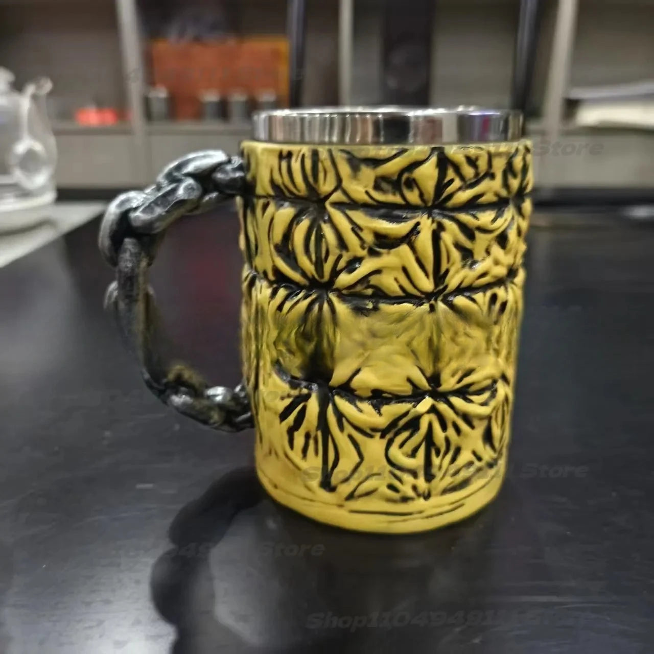 Iron Maiden 50th Anniversary Iron Maiden Coffee Cup Stainless Steel Mark Cup Decoration