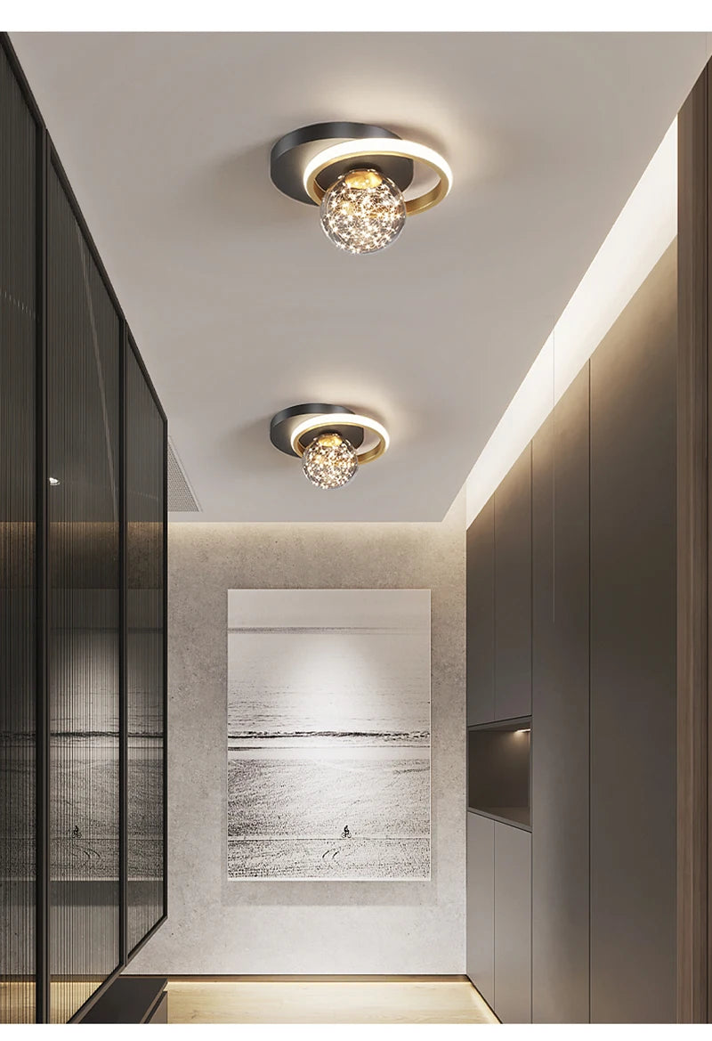 2023 New Aisle Ceiling Lamp Home Decor Living Room Dining Table Bedroom Closet Cloakroom Corridor Modern Small Ceiling Light led