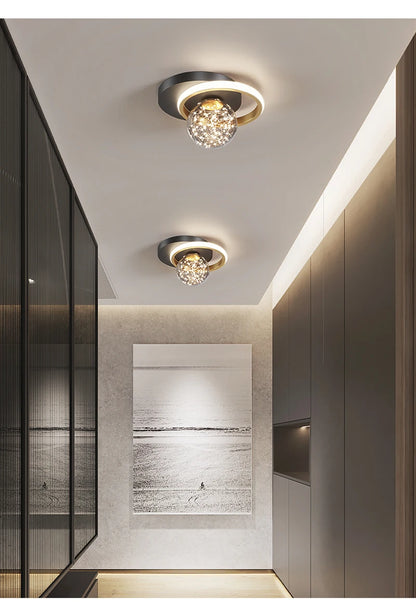 2023 New Aisle Ceiling Lamp Home Decor Living Room Dining Table Bedroom Closet Cloakroom Corridor Modern Small Ceiling Light led
