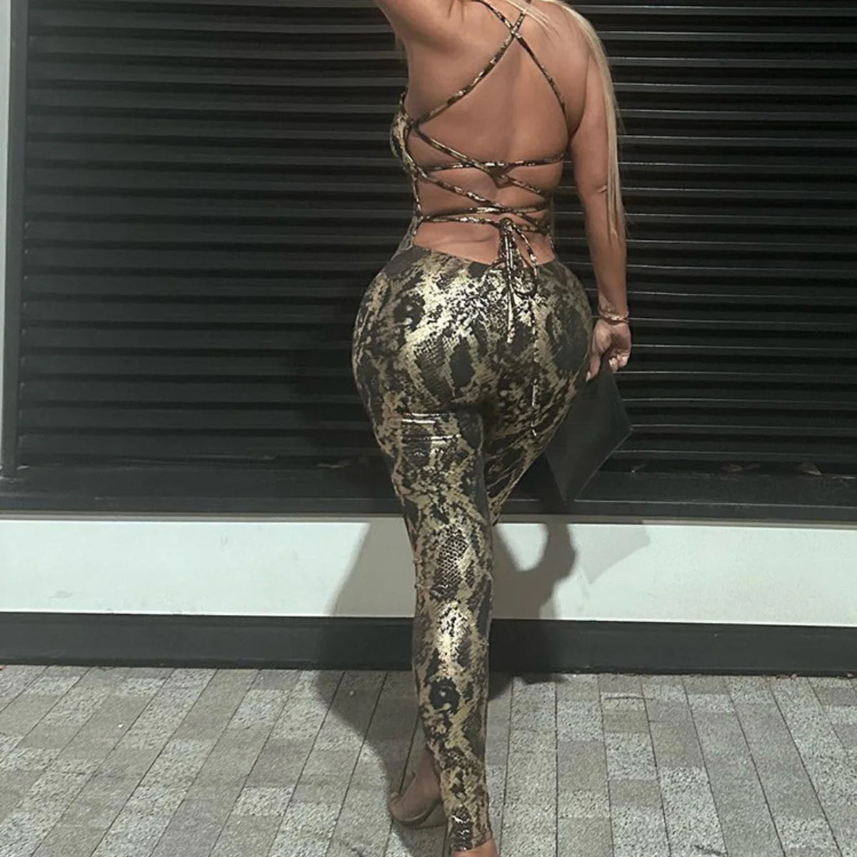 Yoga High Waist Slim Sports Sleeveless Jumpsuit Sexy Backless Bodysuit Women 2025 Summer Shapewear Overall Outfit Fashion Romper