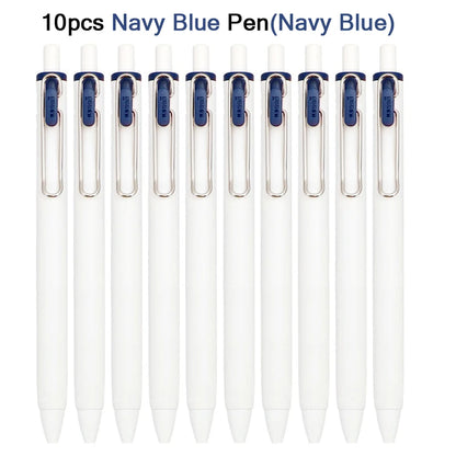 uni-ball one Mitsubishi Limted Gel Pen,Black/Red/Blue/Navy Blue Core Black Technology Signing Canetas for homework,test,meeting