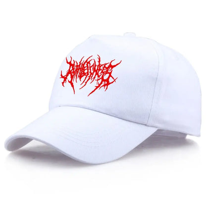 Fashion Gothic Street Punk Embroidery Baseball Caps Adjustable Hip-hop Snapback Caps Spring Summer Hat Man Women Outdoor Sports