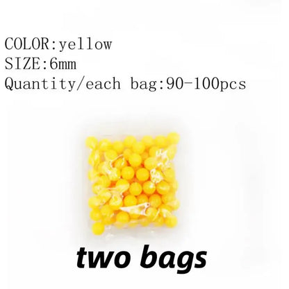 90-100pc/pack Airsoft Paintball 6MM Airsoft BBs Bullets Strikeball Plastic Ammo Speed Loader High Grade Hunting Shooting Balls