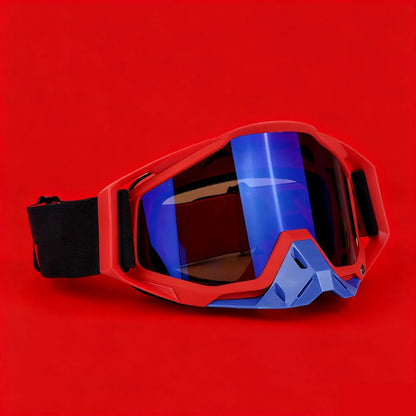 Unisex Motorcycle Goggles Anti Fog Windproof Riding Glasses for Men Women Motocross Dirt Bike ATV MX MTB Ski