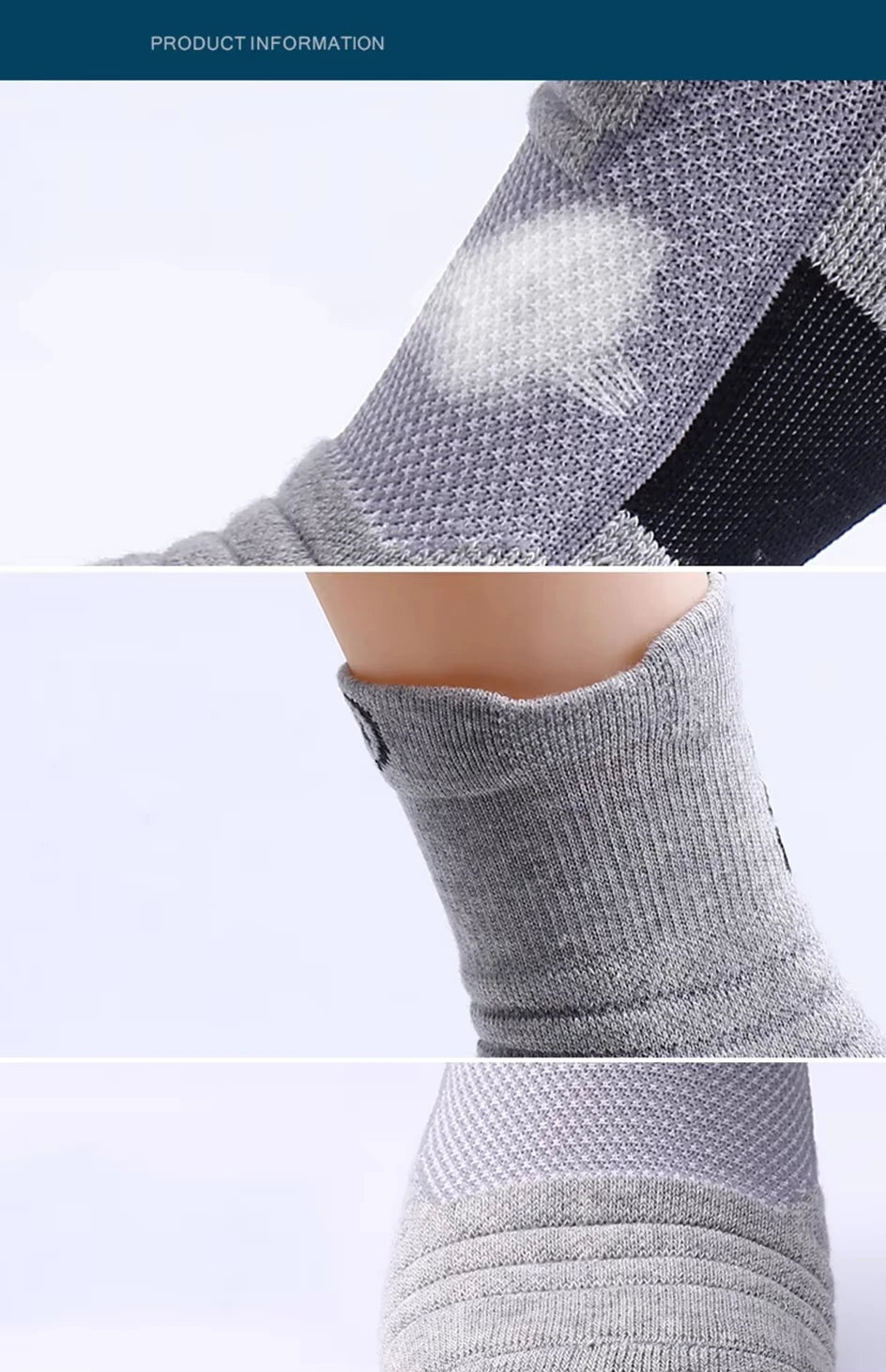 3/6 Pairs Sports Socks For Man High Quality Comfortable Breathable Basketball Short Socks Casual Fashion Low-cut Ankle Socks