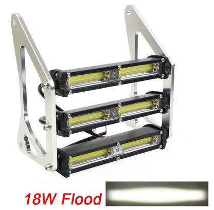 Motorcycle Headlight Headlamp Light Waterproof Front Fork Light Lamp With Bracket For Honda Grom MSX 125SF Ducati Venom MSX125