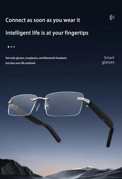 Smart Bluetooth Glasses Wireless Headphones Polarized Glasses Super Long Standby Call Audio Voice Assistant Smart Glasses
