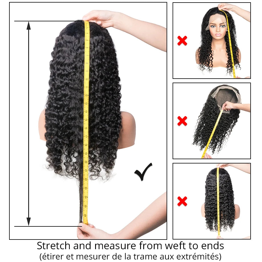 Geeta 30 34 Inch Chocolate Brown Body Wave Lace Front Wig 200 250 Density Colored 100% Human Hair Wigs 13x4 Lace Frontal Wig