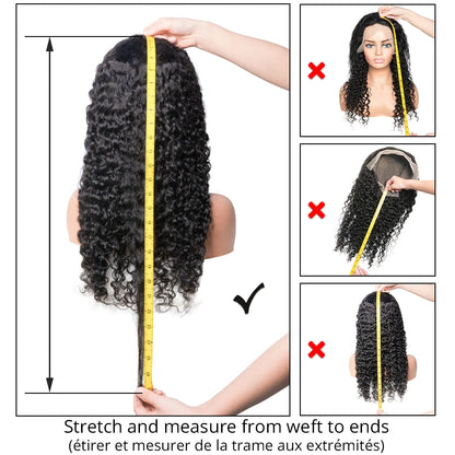 Geeta 30 34 Inch Chocolate Brown Body Wave Lace Front Wig 200 250 Density Colored 100% Human Hair Wigs 13x4 Lace Frontal Wig