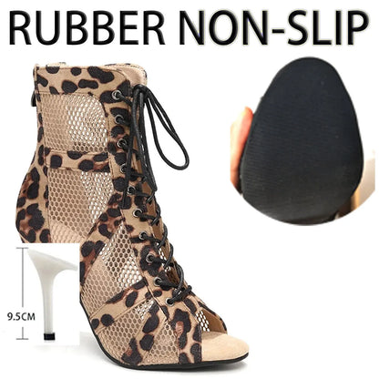 High Heels Ladies' Salsa Dance Latin Pole Dance Short Boots Ladies' Wedding Shoes Women's Dance Shoes Girls' Indoor And Outdoor