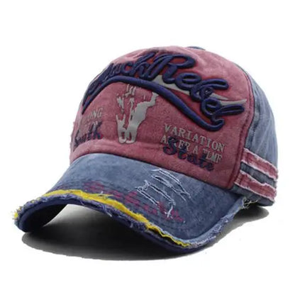 2022 News Fashion Outdoor Sports Cotton Baseball Cap Retro Embroidery Men's Cap Hip Hop Rebound Caps Snapback Hats
