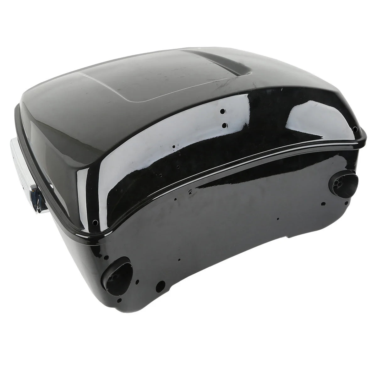 Black King Trunk W/ Black Latch Fit For Harley  Electra Road Street Glide Road King 2014-2025 2018 2021 Motorcycle