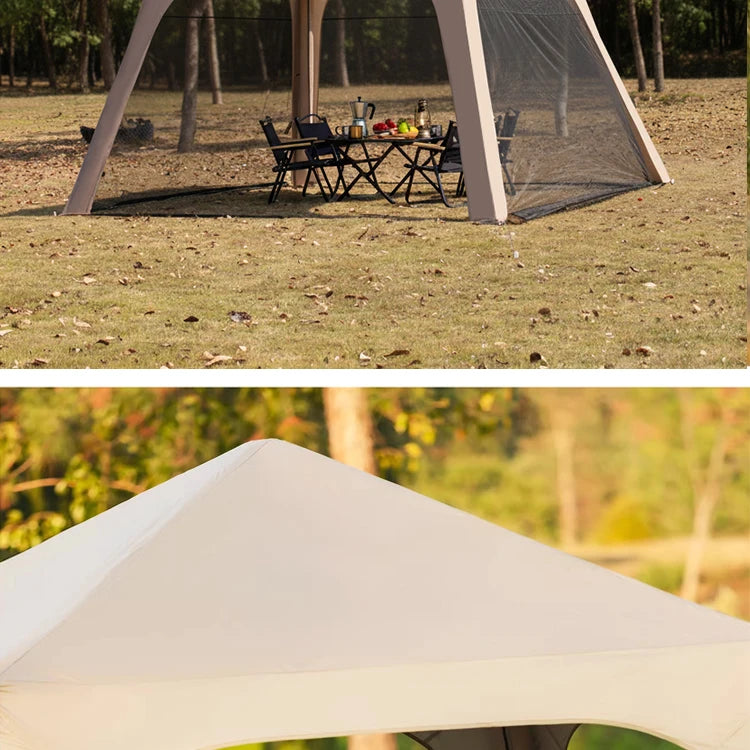 Sonuto Instant Setup Inflatable Tent, 3x3m Quick Inflation Air House Tent, Portable Easy Setup Large Camping Tent with Bag