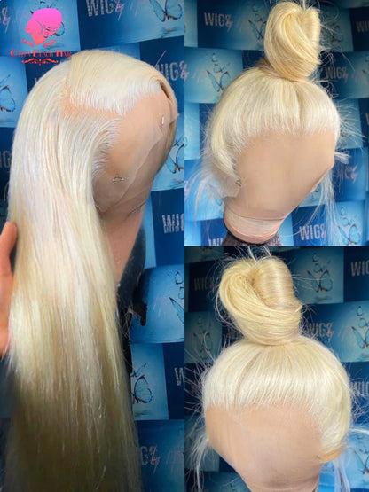 38 Inches 220 Density 360 Lace Frontal Wigs Straight Lace Frontal Wig 13x4 13x6 Blonde 613 Lace Front Human Hair Wigs For Women