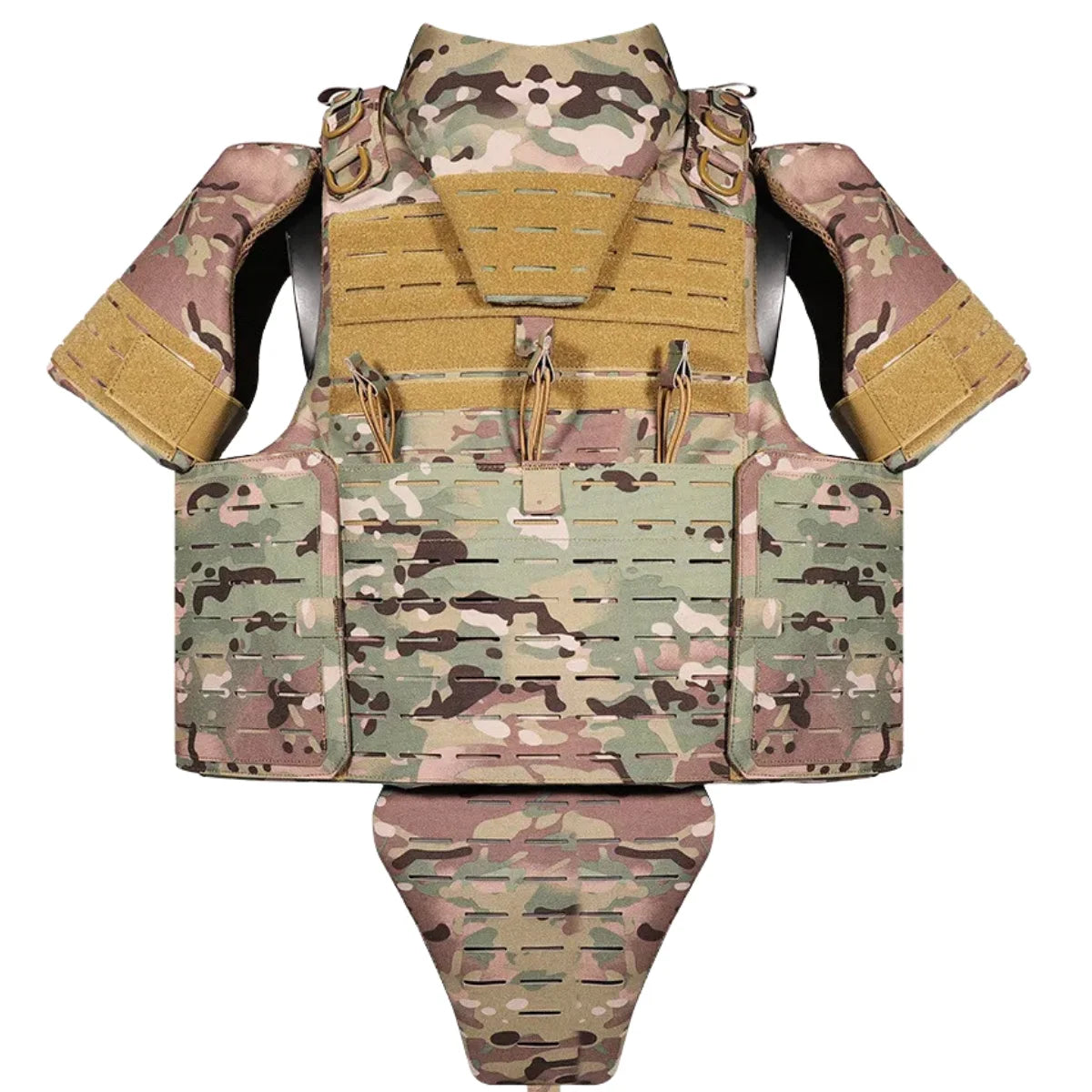 YAKEDA full protective plate carrier breathable wear vest training CS vest outdoor camping equipment molle Hunting vest