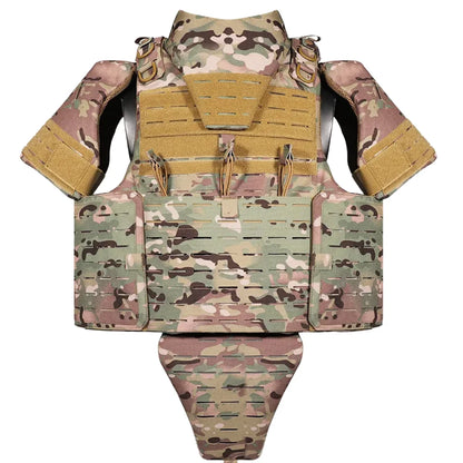 YAKEDA full protective plate carrier breathable wear vest training CS vest outdoor camping equipment molle Hunting vest