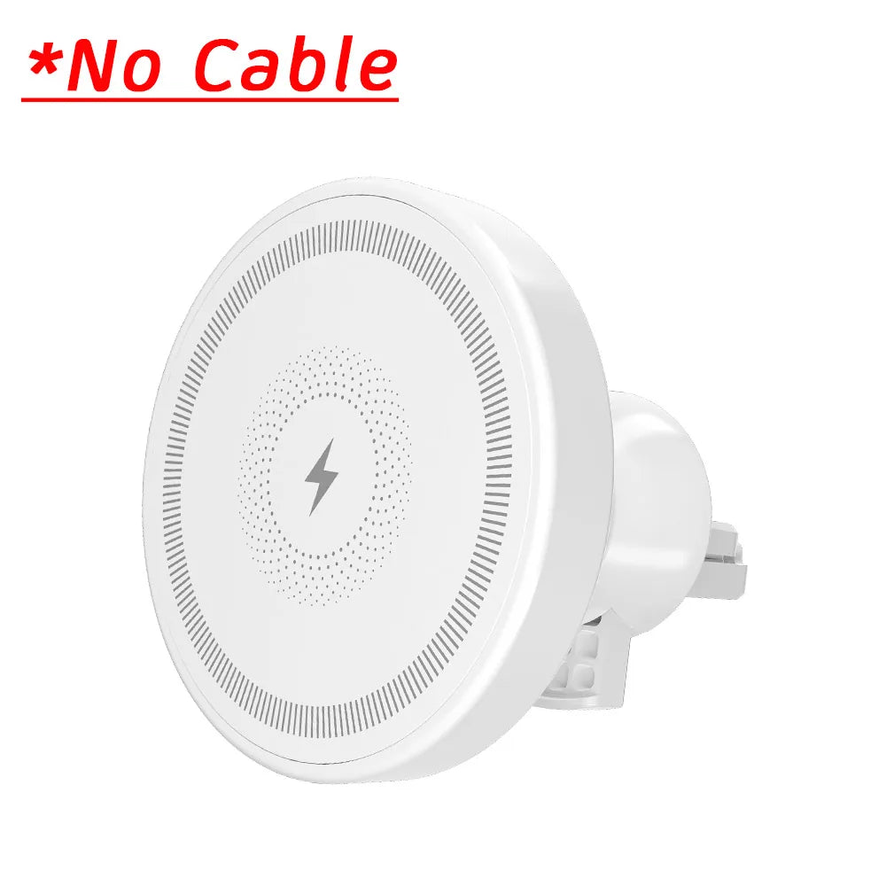 Car For Magsafe 30W Wireless Charger Air Vent Phone Holder Stand For iPhone 17~12 Samsung Xiaomi Fast Charging Cellphone Bracket
