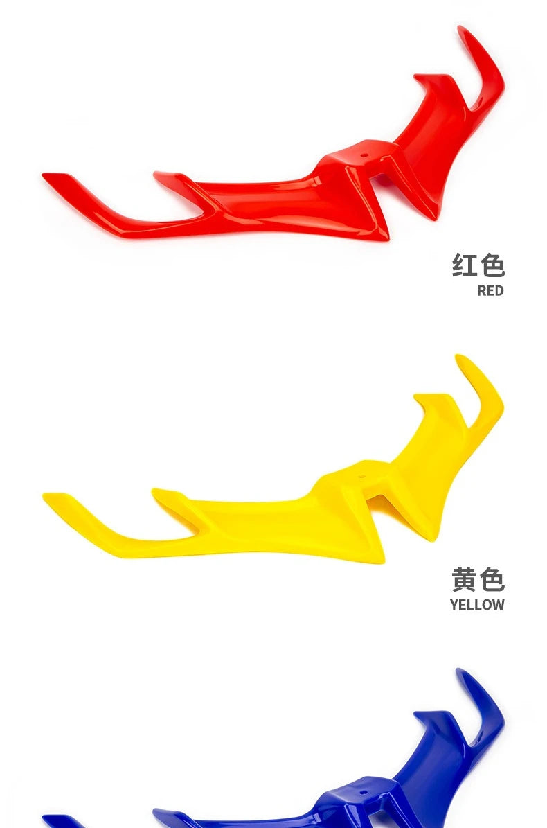 Motorcycle New Front Fairing Winglet Wing Cover Trim for YAMAHA R15 V3 2017 2018 2019 2020 2021 Shark Fin Beak Moto Accessories