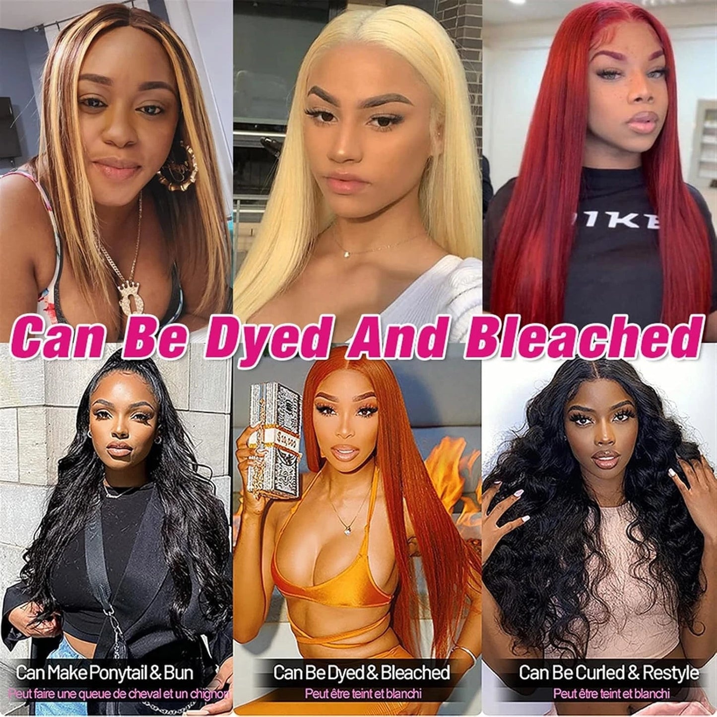 30 Inch 13x4 Lace Front Wigs 200% Density Lace Front Wig Pre Plucked Glueless Wigs Straight Black Synthetic lace front wig