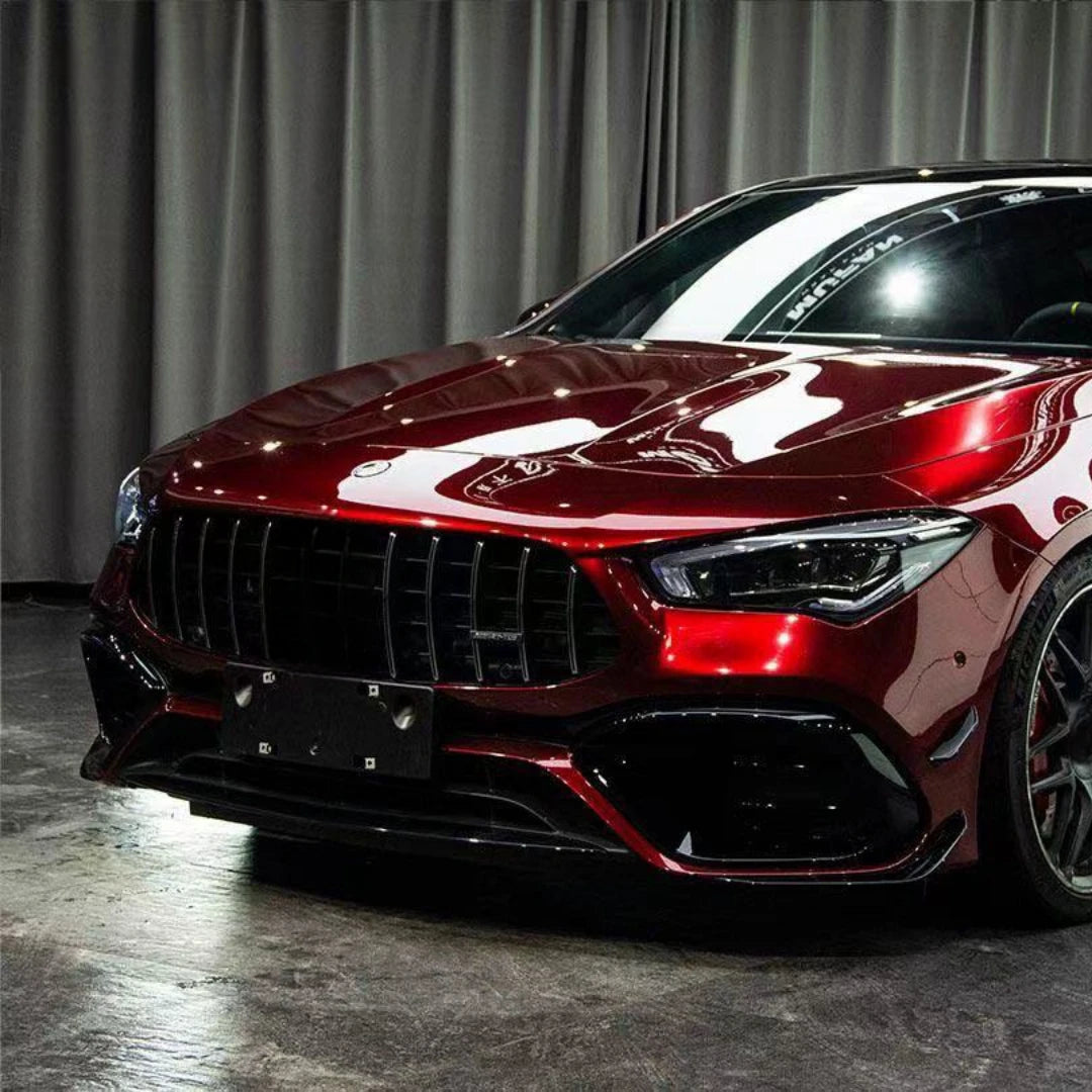 High Glossy Liquid Metallic Dragon Blood red Wrapping Vinyl color Film Motorcycle Decals Auto Car Wrap Foll For Tesla Model X/Y