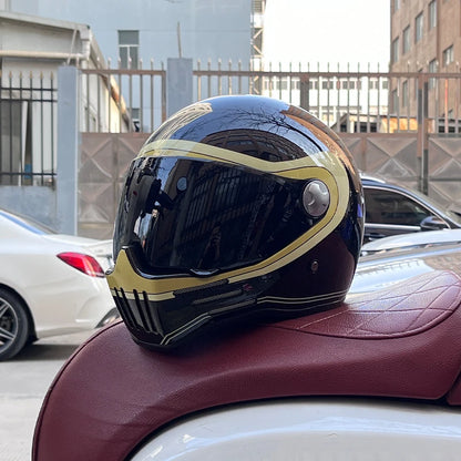ORZ-728 Full Face casco moto Helmet Vintage Chopper Retro Helmet capacete de motocicleta modular helmet DOT